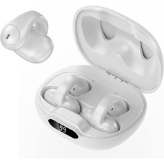 Atvērt ausu austiņas Bluetooth Air Line Bone Sound sporta austiņas Ūdensizturīgas sporta austiņas Bluetooth ar mikrofonu Clip On austiņas Trokšņu slāpēšana Bezvadu austiņas ar ausu āķi sporta skriešanai