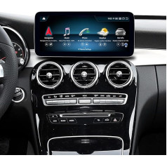 Road Top Android 13 Auto radio ar skārienjūtīgo ekrānu 12,3 collu auto stereo priekš Mercedes Benz C GLC GLA CLA klases W205 X156 C117 2015-2018 gads NTG5.0, atbalsta Wireless Carplay, Android Car, kameru, Mirrorlink