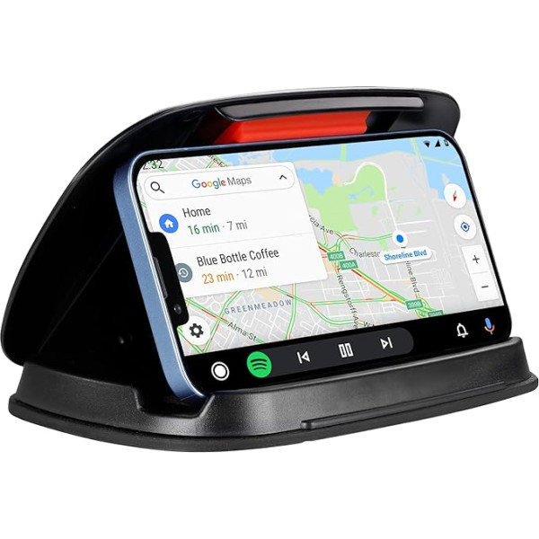 Rheme Handyhalterung für Auto, Armaturenbrett Anti-Rutsch-Fahrzeug GPS-Autohalterung Universal für alle Smartphones, kompatibel mit iPhone 14 Pro Max Plus, 11 Pro Xs XR X 8 7 6s, Samsung