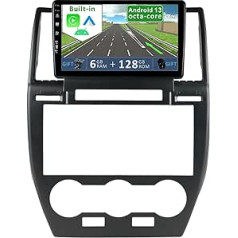 YUNTX [6GB + 128GB] Android 12 autoradio Land Rover Freelander 2 (2007-2012) [Integrēts CarPlay/Android Car/DSP/GPS]-9 collu IPS 2.5D kamera + MIC-DAB/Mirror Link/Bluetooth 5.0/360 kamera