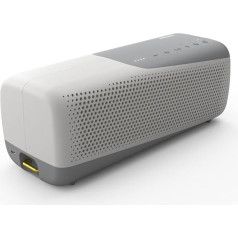 Philips Audio TAS7807W Bezvadu Bluetooth skaļrunis, īpaši pārnēsājams un ūdensizturīgs IP67 skaļrunis ar iebūvētu mikrofonu zvaniem un barošanas banku, 24 stundu atskaņošana, balts, liels