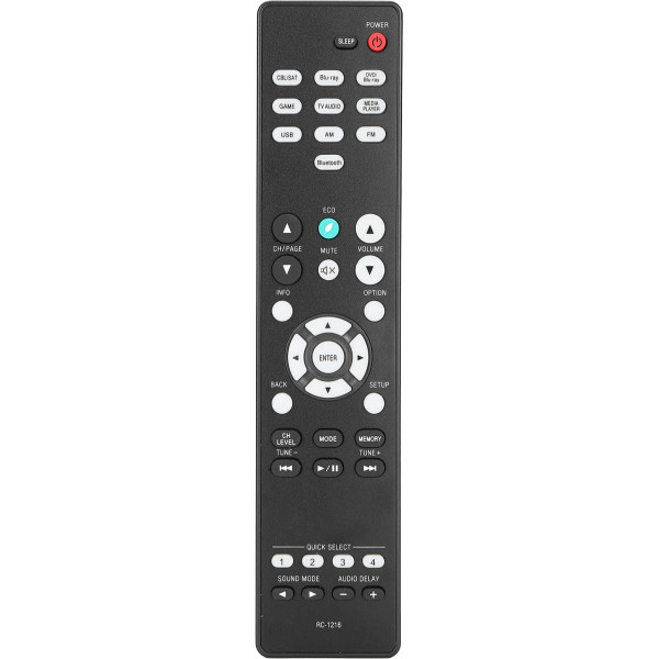 VBESTLIFE RC-1216 Home Audio and Video Replacement Remote Control for Denon AVR-S510BT AVR-S530BT AVR-S 540BT AVR-X550BT