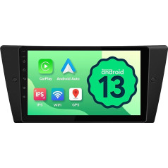 Eonon Headunit für BMW 3 E90 E90 E91 E92 E93 (2005-2011) Android 13 9 Zoll GPS CarPlay Android Auto Bluetooth Radio USB DSP Unterstützung OBDII DAB+ Rückfahrkamera Autoradio E90A13