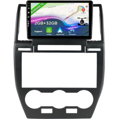 BXLIYER Android 12 auto radio Land Rover Freelander 2 (2007-2012) - atpakaļgaitas kamera - 2G + 32G - IPS 9 collu 2 DIN - DAB stūres vadība WiFi Carplay Android auto Bluetooth DSP