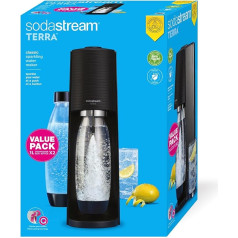 SodaStream Terra Mega Pack Noir