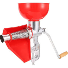 Wakects Manual Fruit Juicer, Thick Aluminium Alloy Hand Juicer with Filter and Screw Clamp for Table Mounting for Fruit Tomatoes Lemons