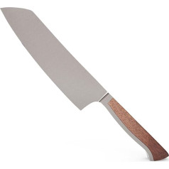 GÜDE Solingen Santoku nazis kalts 18 cm Walnut Wood Caminada roku darbs, Vācija, brūns