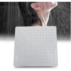 Square Shower Experience 30 x 30 cm Rain Shower Head 12 Inch Square Stainless Steel Shower Head Built-in Shower Head