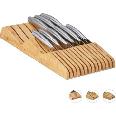 Relaxdays Knife Block Drawer Insert