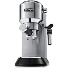 Delonghi EC 695.m Freestanding semi-automática Combi Coffee Maker 1L Stainless Steel Cafetiere – Freestanding, Combi Coffee Maker, Stainless Steel, Mug, Buttons, Rotary, 1 L)