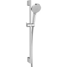 hansgrohe Vernis Blend Shower Set with Shower Hose and Shower Rail 0.65 m, Hand Shower with 2 Jet Types, Chrome