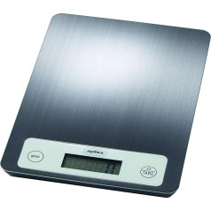 Zyliss E970048 Digitale Küchenwaage, 5 kg/Tara-Funktion, Stahl, 5 gadu garantija