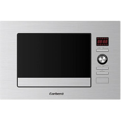 Corbero cmicp100 Comptoir du 20L 800W Stainless Steel Microwave - Microwave (Comptoir du, 20L, 800W, Buttons, Rotatable, Stainless Steel, 1000W)