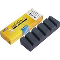 Naniwa, Professional Sharpening Stone #220 Grit Ideal for Knife Sharpener Stone Care Made in Japan Small Size Black