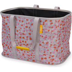 Joseph Joseph Hold-All saliekamais 55L veļas grozs veļas grozam, izturīgs audums, izturīgs pret mitrumu, Peach Blossom