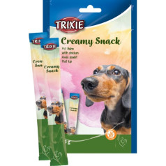 Trixie Treats for dogs - Trixie Creamy Snack with chicken, 5×14g