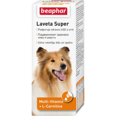 Beaphar Vitamīnizēta papildbarība : Beaphar Laveta Super For Dogs, 50 ml