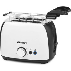 G3Ferrari G1003300 toaster, Kunststoff, Silber/Schwarz