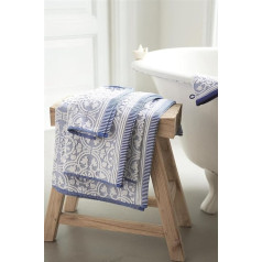 Pip Tile LE Pip Wash Mitt Dvieļu dvieļi viesiem Vannas dvieļi zili Izmērs: roku dvieļi 55 x 100 cm