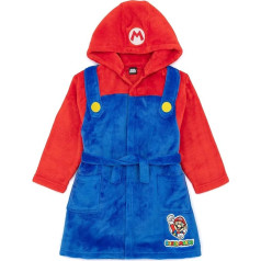 Super Mario ģērbšanās kleita Bērnu meitenes zēni spēlēt raksturs PJS Bathrobe