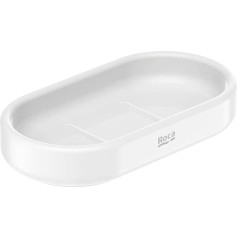 Roca A3870Z5000 Porcelāna ziepju trauks Wave White