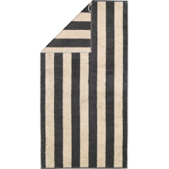 Cawö Home Galerija Stripes 6212 Granīts 73 Vannas dvieļi 70 x 140 cm