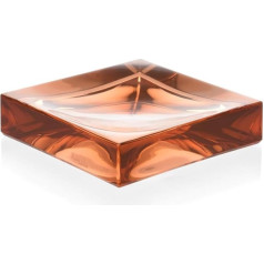 Kartell Boxy Zahnbürstenhalter, Plastik, Nude Rosa, 10,5 x 10,5 x 2,5 cm