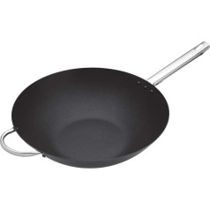 Master Class Professional oglekļa tērauda 35,5 cm Wok vārāmpanna