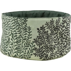 Räder x Mix & Match Sage Bread Basket, 100% Cotton and Polyester, H 23.5 cm | D 13.5 cm