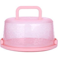 YARNOW Cake Bell Cupcake Butler Cake Box Food Fresh Age Cover with Plate Flame Protection Kitchen Bell Cake Container Cake Container Party Butler Pink