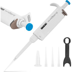 Laboratorinė vienkanalė pipetė 0,01-0,1 ml