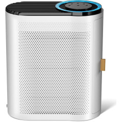 CONOPU Air Purifier Allergy Sufferers HEPA H13 Filter, CADR 230 m³/h, Up to 50 ㎡, Air Purifier Real Time Air Quality Monitoring, Air Filter Home Auto Mode, Air Purifier Smoking Room Black