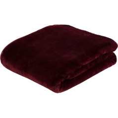 Gözze Premium Cashmere Feel, omulīga sega, 500 g/m², 180 x 220 cm, vīna sarkanā krāsā