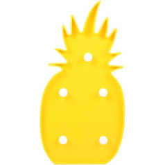 Youngine Creative LED Ananas Light Tropical Schreibtisch Lampe Marquee Sign Licht Batterie betriebenen Wand Dekor Zimmer Nacht Licht (Ananas)