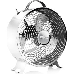 Tristar ventilatora diametrs 25 cm ar 2 ātruma iestatījumiem, 1 gabals, VE 5967