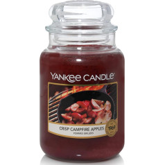 Yankee Candle Large Jar Candle | Crisp Campfire Apples | Burn Time up to 150 Hours