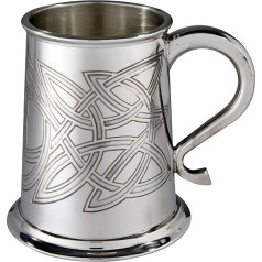 Wentworth Skye Celtic Knot Celtic Knot Pewter Tankard Ziemassvētku dāvana