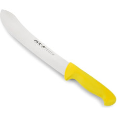 Arcos Serie 2900 - Metzgermesser Steakmesser - Klinge Nitrum Edelstahl 250 mm - HandGriff Polypropylen Farbe Gelb