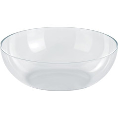 Alessi Mediterraneo Schale aus thermoplastischem Harz 29,0cm, caurspīdīgs, 11 x 33,5 x 11 cm