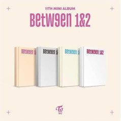 JYP Entertainment JYPK1452 TWICE BETWEEN 1 & 2 11th Mini Album + Pre-Order Benefit + Folded Poster (Full Look) 153x215x20.5mm