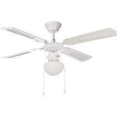 Farelek Bali - Griestu ventilators - 107 cm - Zils / balts