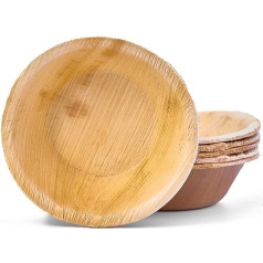 Ecogreenware® vienreizlietojamie palmu lapu trauki (dziļi) - 4