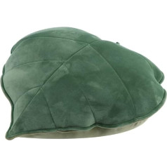 3D Leaf Throw spilvens Plush Green Leaf formas dekoratīvs lapu spilvens Leaves Sofa Throw spilvens Augu spilvens Jaunums Plush spilvens Atzveltnes spilvens spilvens dīvānam Dzīvojamā istaba Mājas apdare