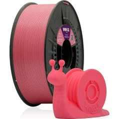 Winkle PLA HD gijos 1,75 mm rožinės spalvos 1 kg 3D gijų | 3D spausdinimas | 1 kg ritė