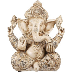 Angoily Ganesha skaitlis Ziloņu Dievs Statuja Budas Skulptūra Indija Ganesh Ganpati Modelis Galda birojs Lucky Wealth Art for Home