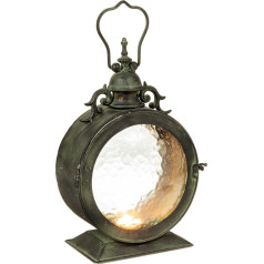 SIDCO Metāla laterna Porthole Lantern Sveču turētājs Dārza laterna Dārza lampu rotājums