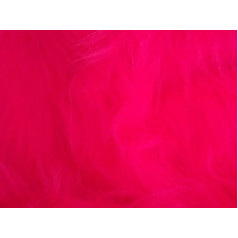 Hochflor Fun Kunstpelz materiāls - Kirschrot Rosa - Rosa, 1mtr - 150cmx100cm, 1mtr - 150cmx100cm