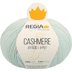 Schachenmayr Regia Premium Cashmere Colour 62, 4 kārtu zeķu vilna ar kašmīru, 100 g, apmēram 400 m, adatas izmērs 2-3 mm