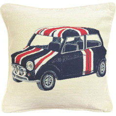 Signare gobelēns spilvena pārvalks 45x45cm London Union Jack Mini dekoratīvs spilvena pārvalks CCOV-PN-UJMIN 45x45cm