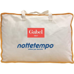 Gabel nottetempo, Gänsedaunen-Steppbett Dreiviertel 205x200x2 cm Bianco